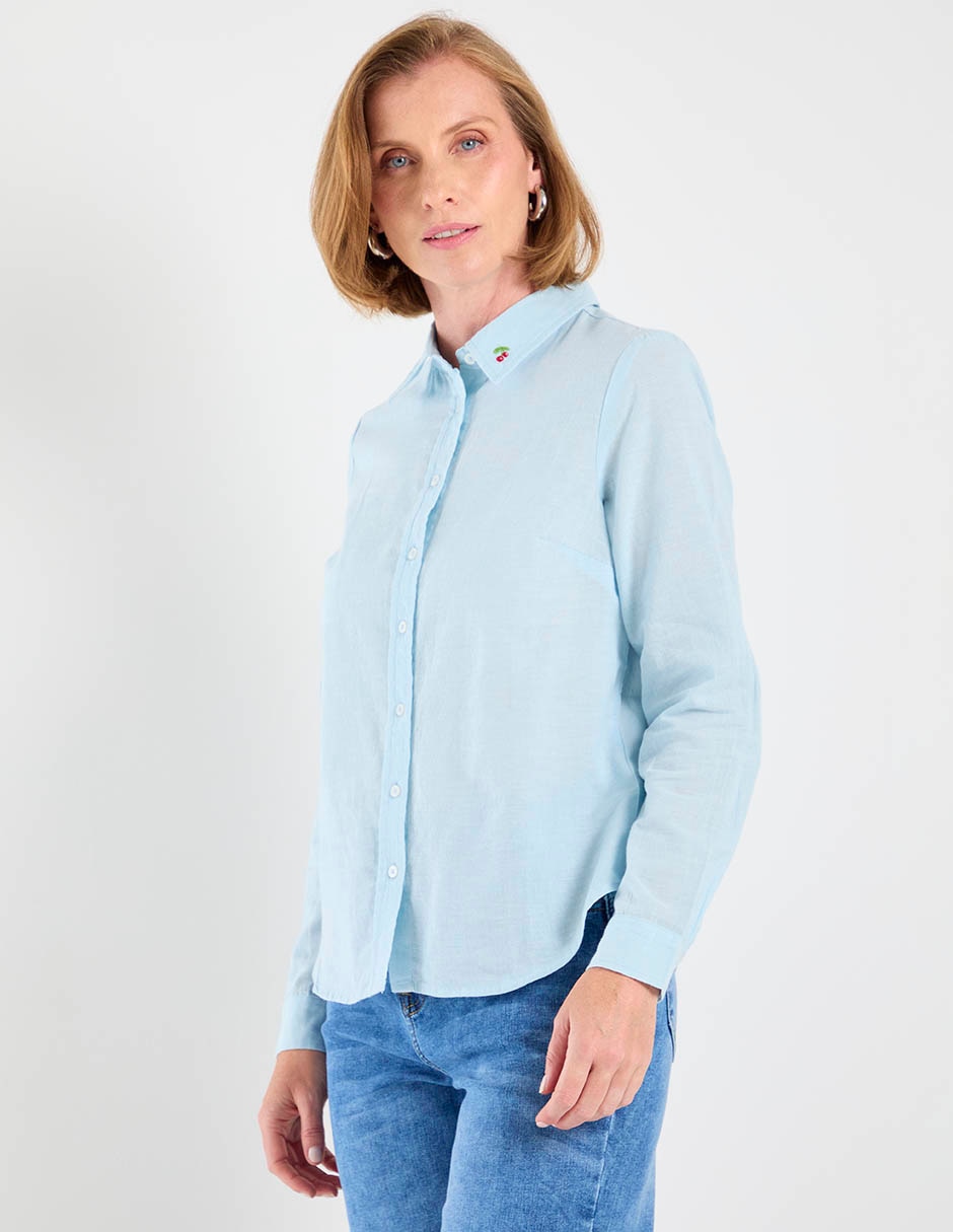 Blusa manga larga para mujer 2