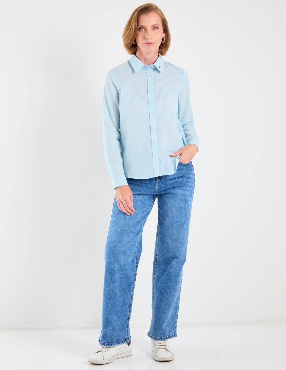 Blusa manga larga para mujer 3