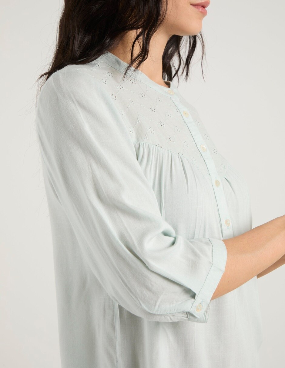 Blusa manga 3/4 para mujer 5