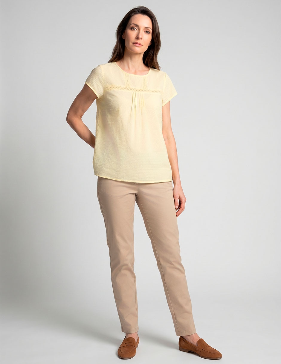 Blusa manga corta para mujer Blusa manga corta para mujer