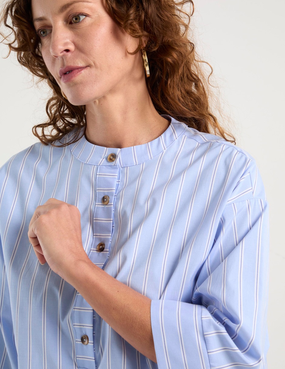 Blusa manga 3/4 para mujer 10