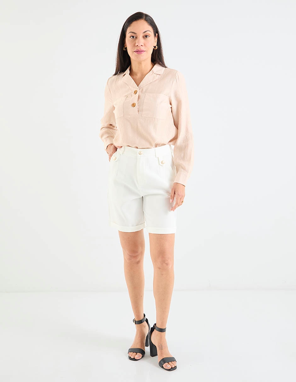 Blusa manga larga para mujer 9