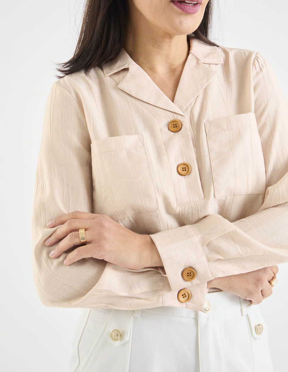Blusa manga larga para mujer 10