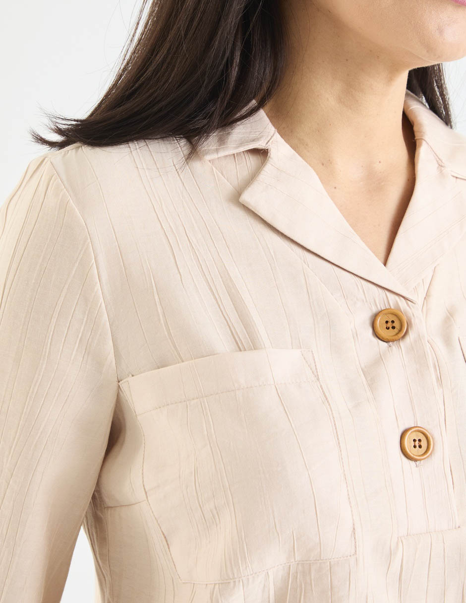 Blusa manga larga para mujer 11