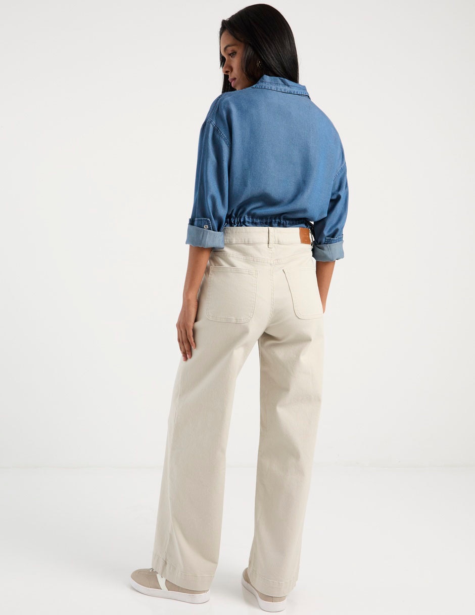 Jeans straight para mujer 4