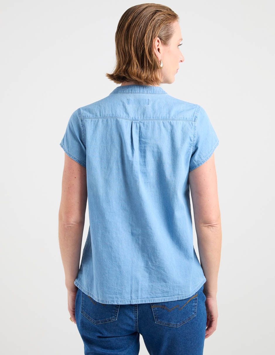 Blusa Weekend manga corta para mujer