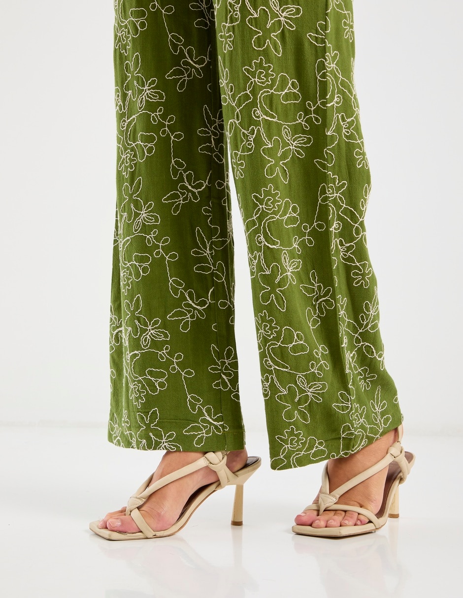 Pantalón relaxed amplio para mujer 2
