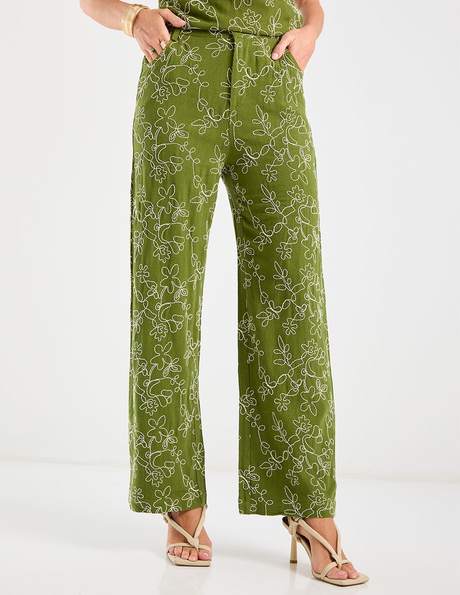 Pantalón relaxed amplio para mujer Pantalón relaxed amplio para mujer