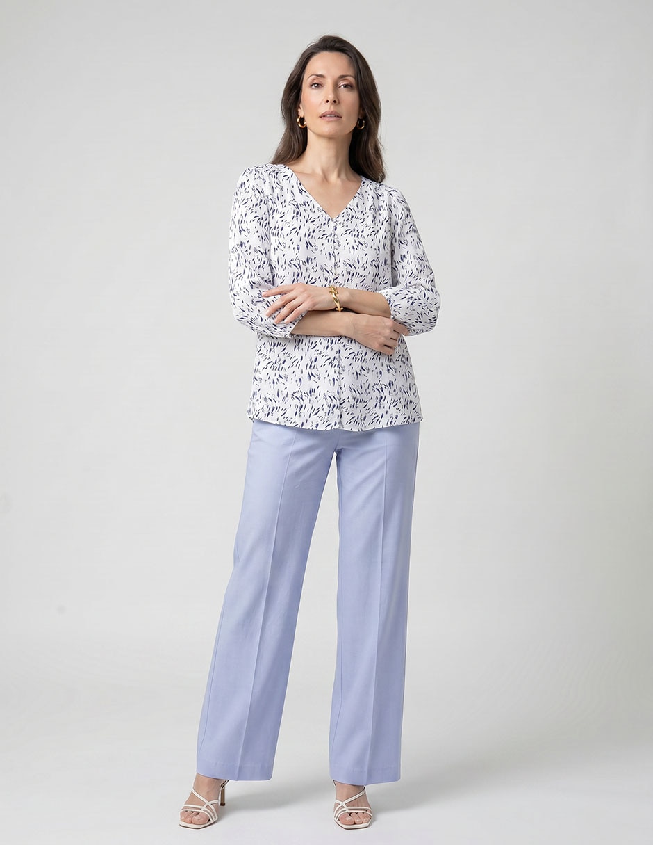 Blusa manga larga para mujer 3