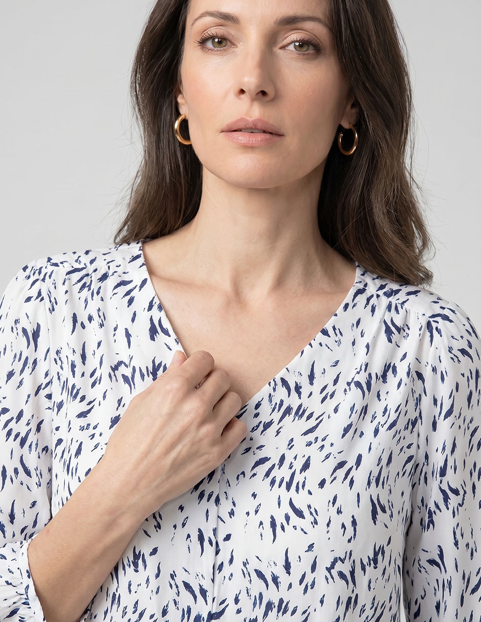 Blusa manga larga para mujer 4