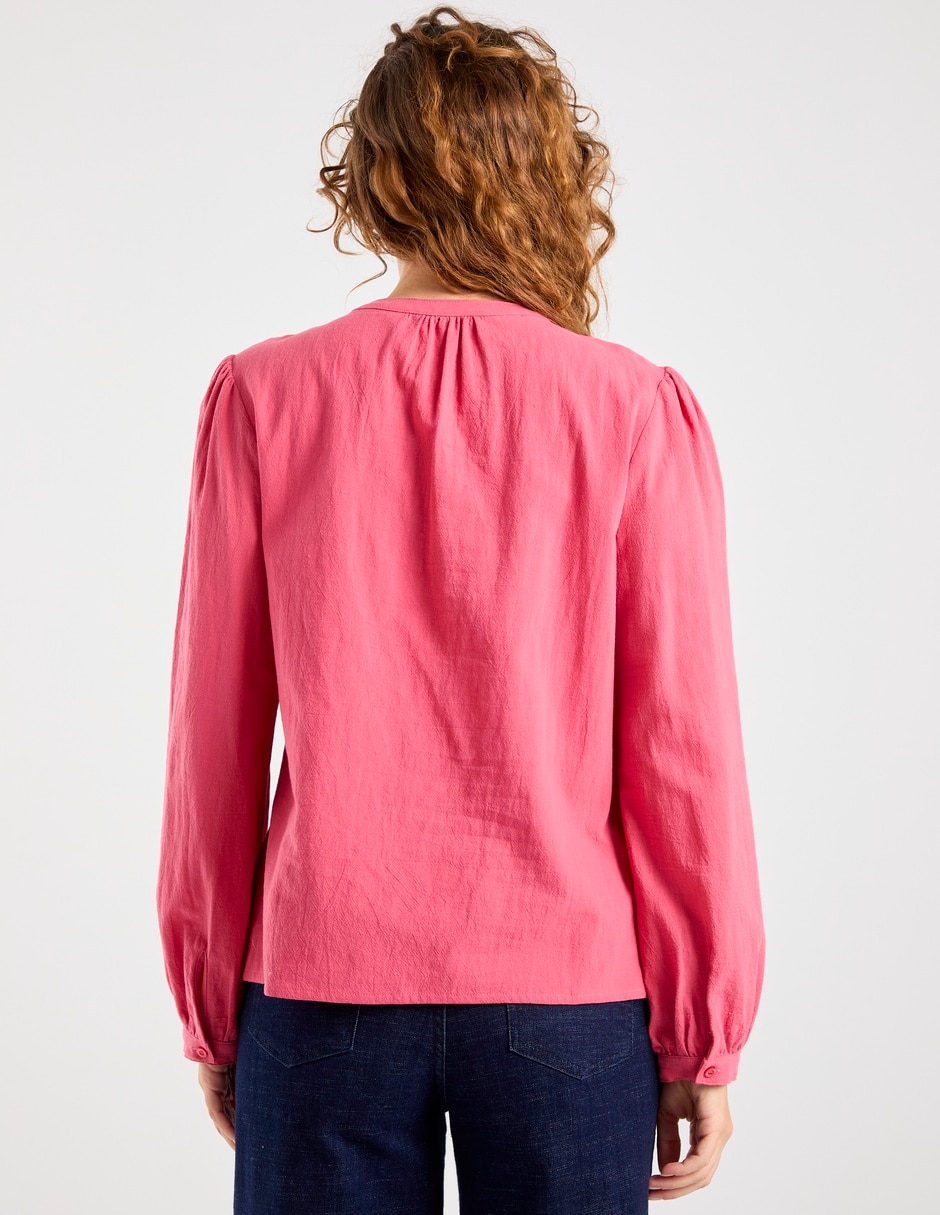 Blusa manga larga para mujer 6