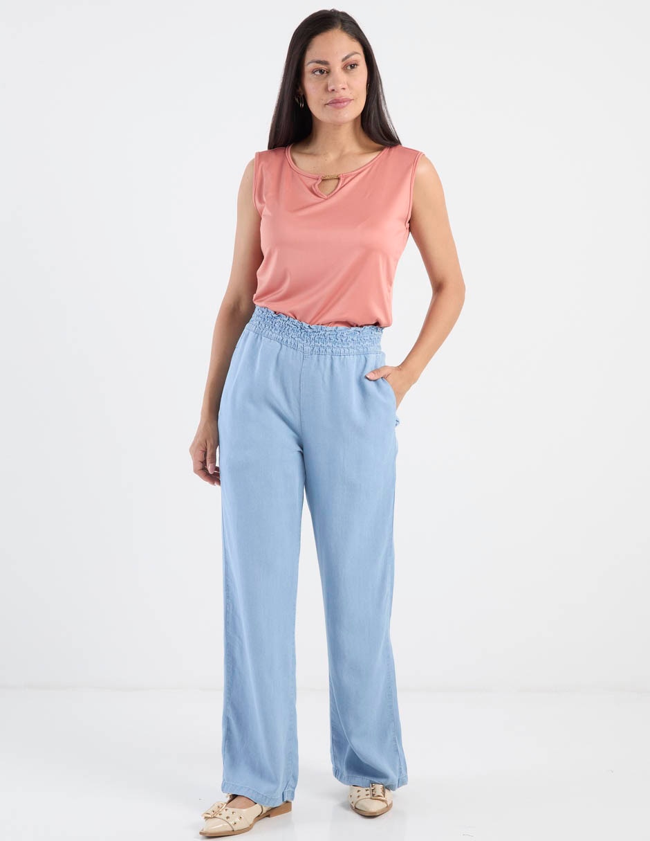 Pantalón easy pant weekend amplio para mujer