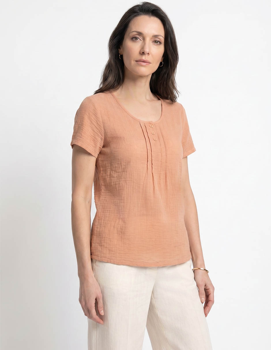 Blusa manga corta para mujer Blusa manga corta para mujer