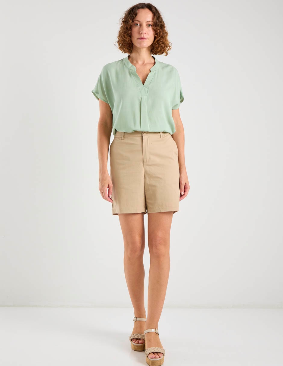 Blusa manga corta para mujer 3