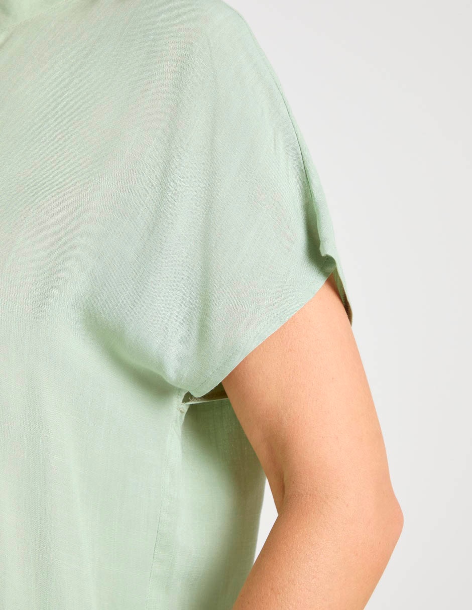 Blusa manga corta para mujer 5