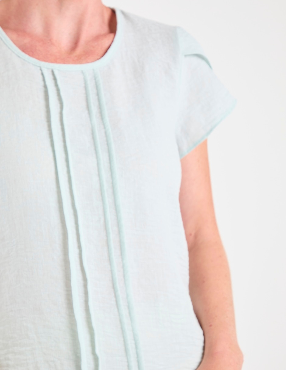 Blusa Weekend Manga Corta Para Mujer