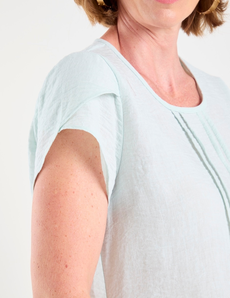 Blusa Weekend Manga Corta Para Mujer