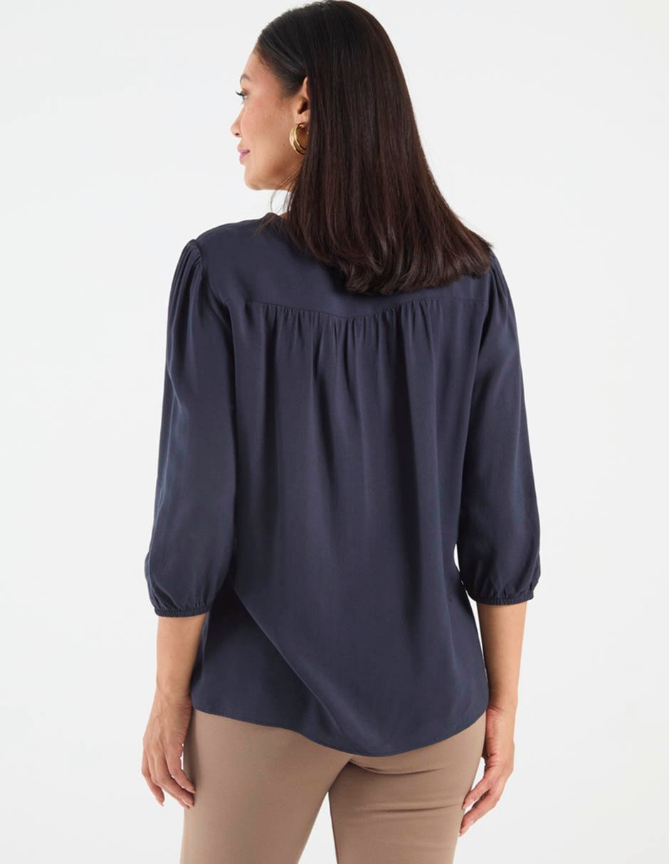 Blusa manga 3/4 para mujer 6