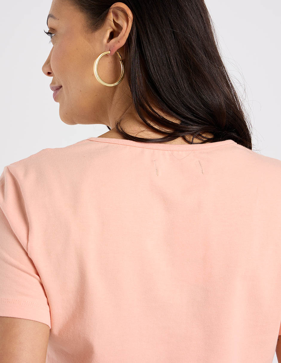 Blusa manga corta para mujer 9