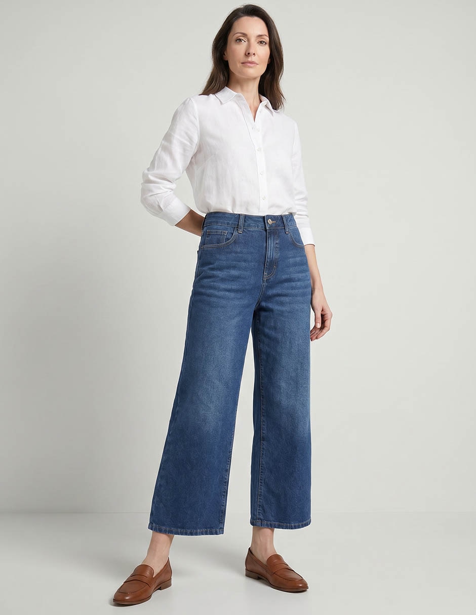 Jeans regular para mujer 3