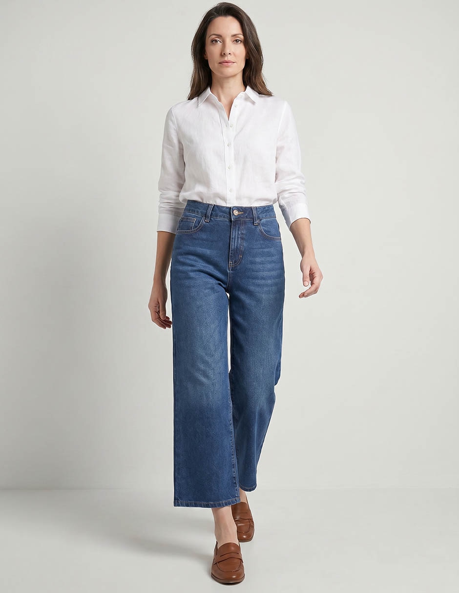 Jeans regular para mujer 4