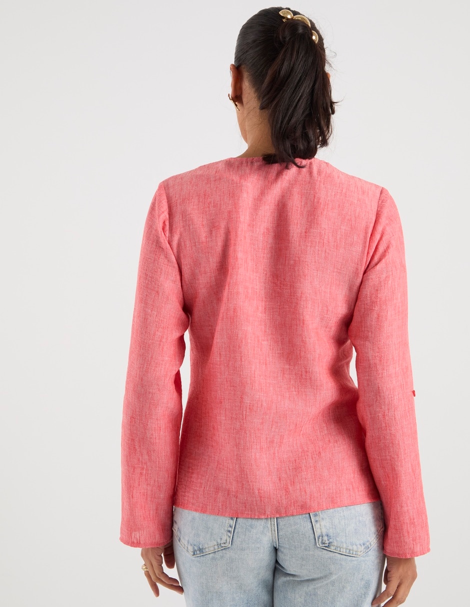 Blusa manga larga para mujer 12