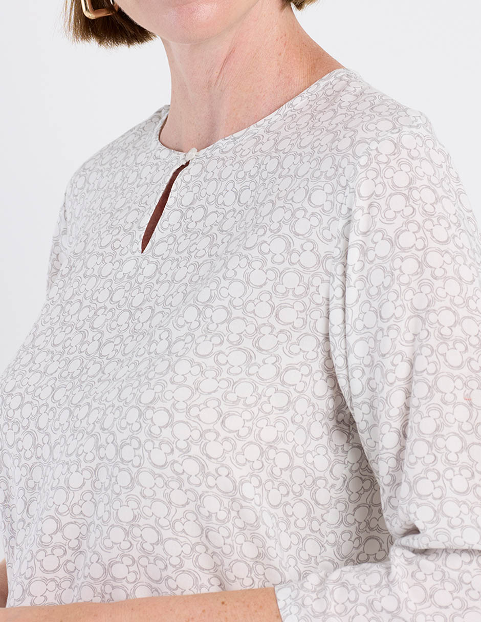 Blusa manga 3/4 para mujer 9