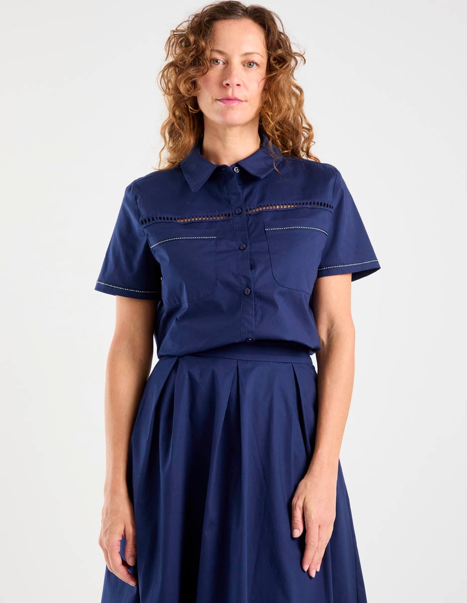 Blusa manga corta para mujer Blusa manga corta para mujer