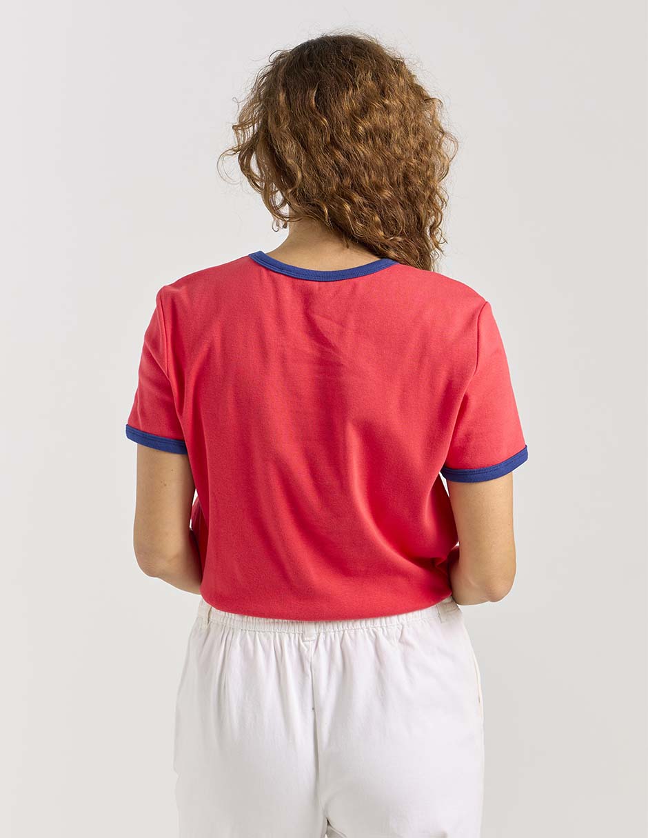 Playera manga corta Weekend cuello redondo para mujer 2