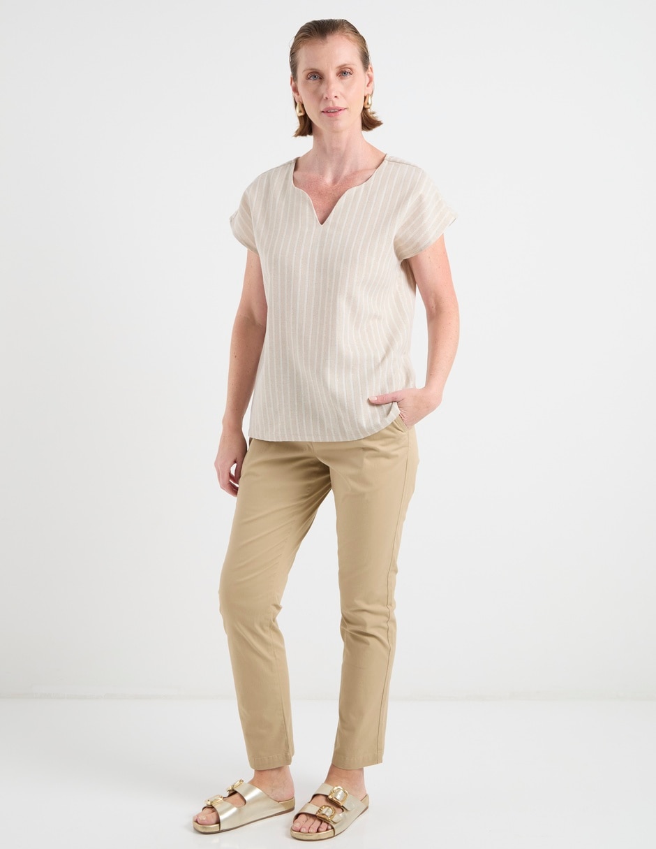 Pantalón recto para mujer 4