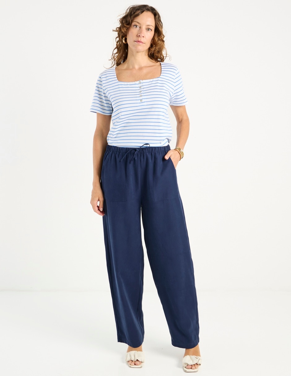 Pantalón straight para mujer 5