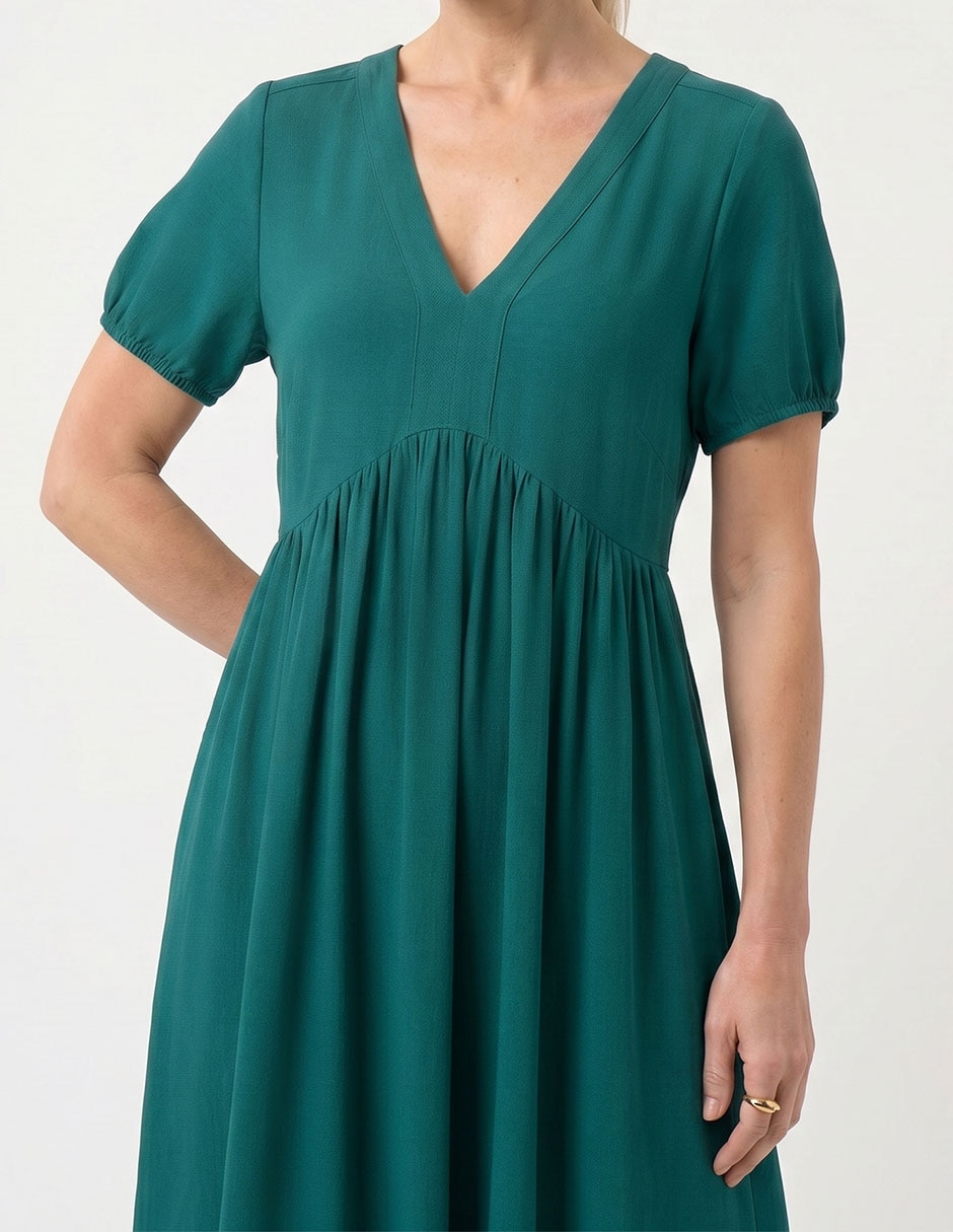 Vestido midi casual para mujer 4