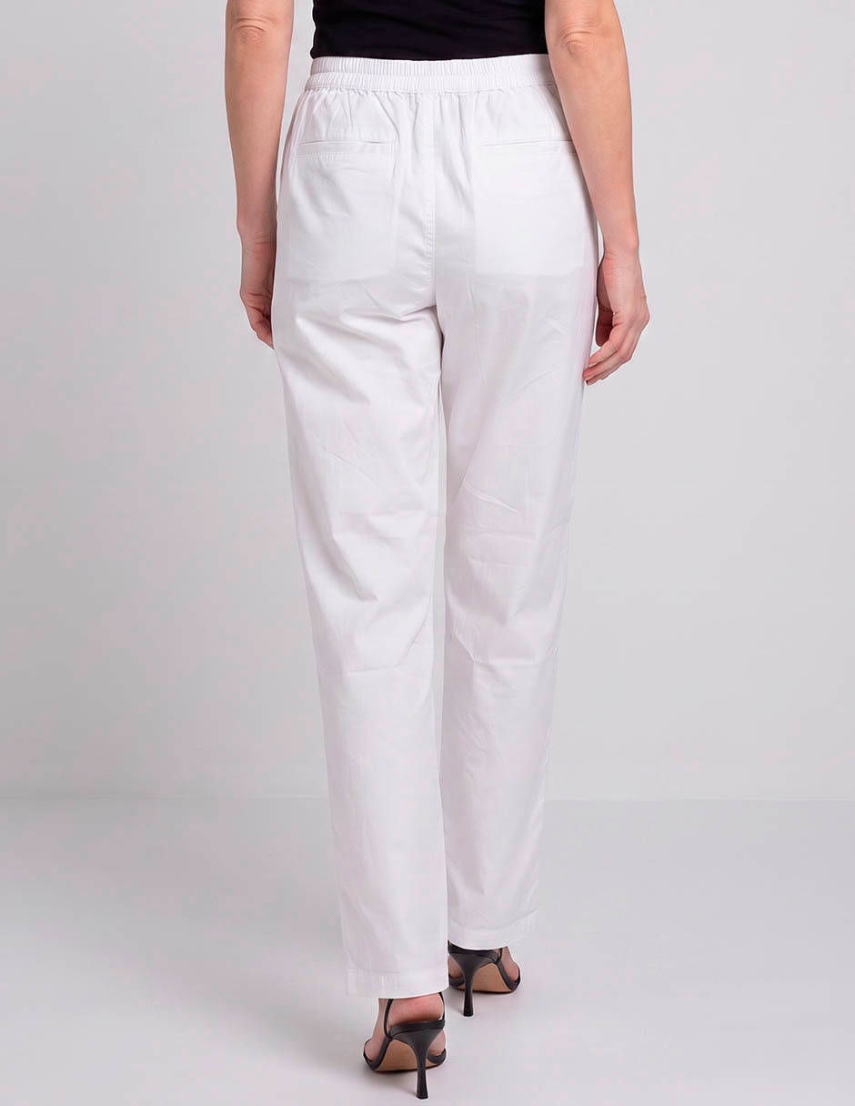 Pantalón chino regular para mujer