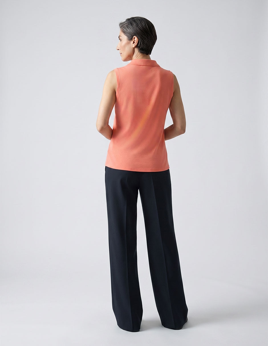 Playera tipo polo Weekend para mujer