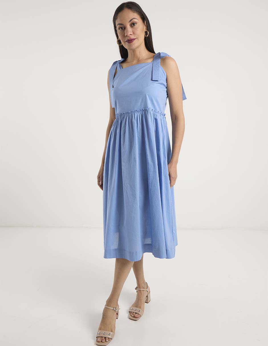 Vestido midi casual para mujer