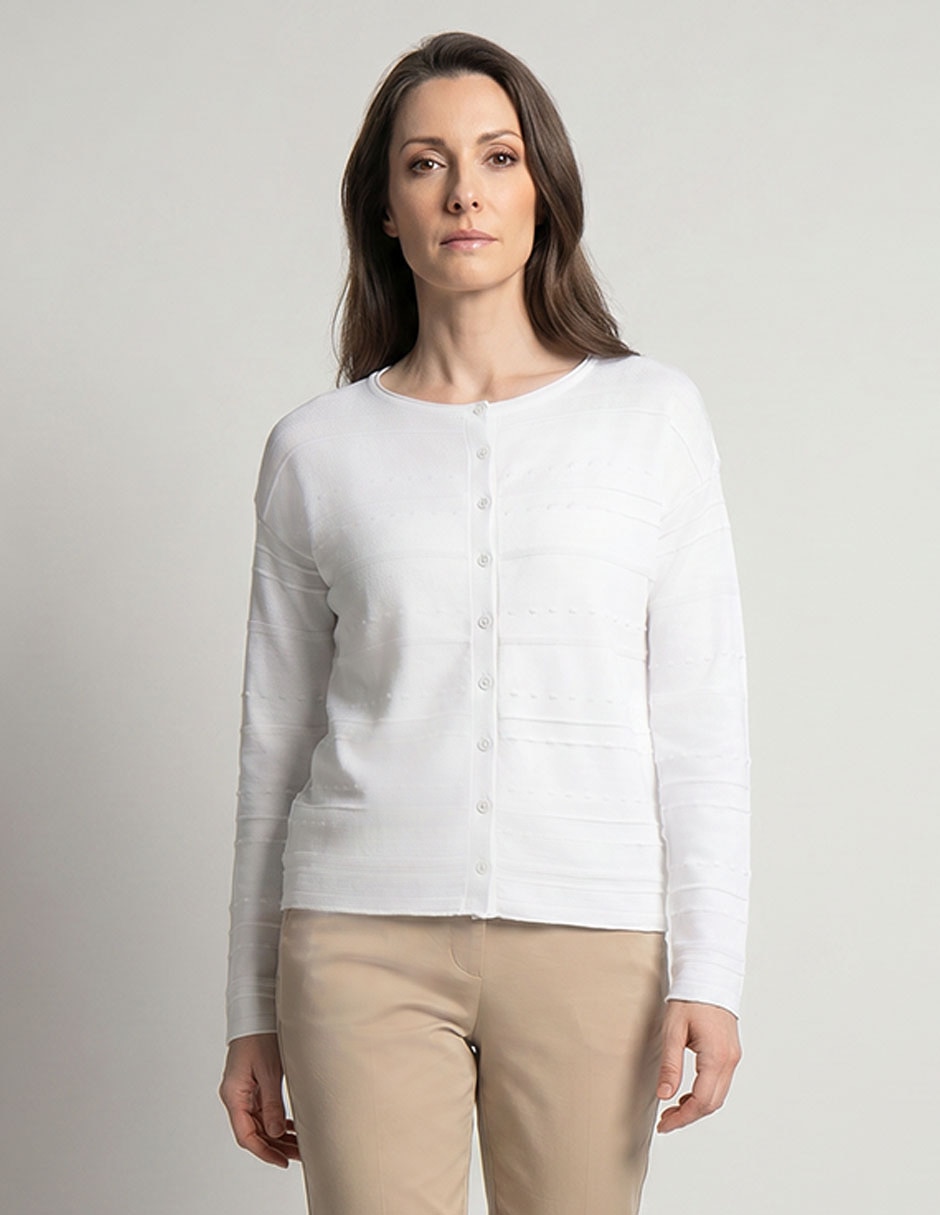 Blusa manga larga para mujer