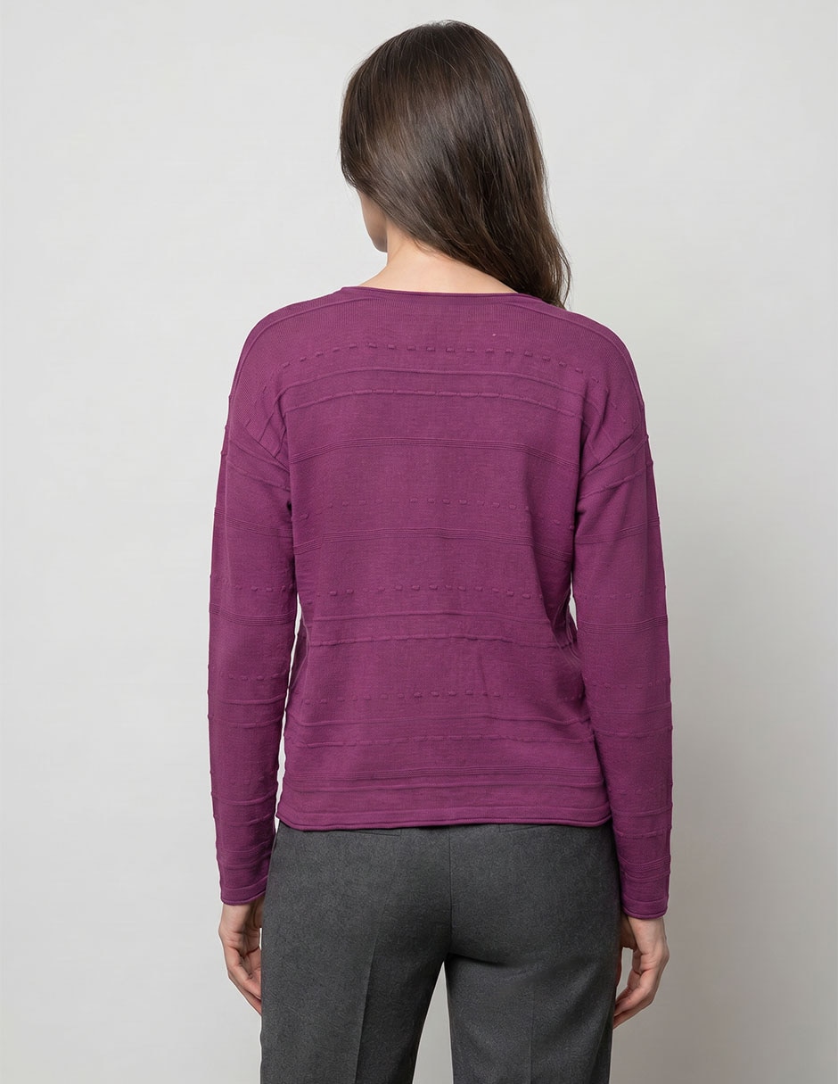 Blusa manga larga para mujer