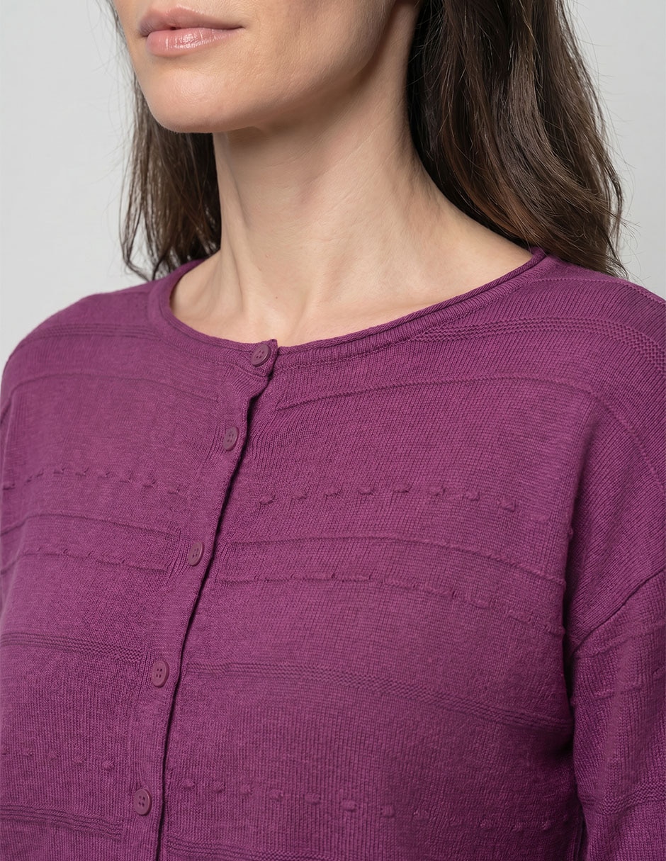Blusa manga larga para mujer