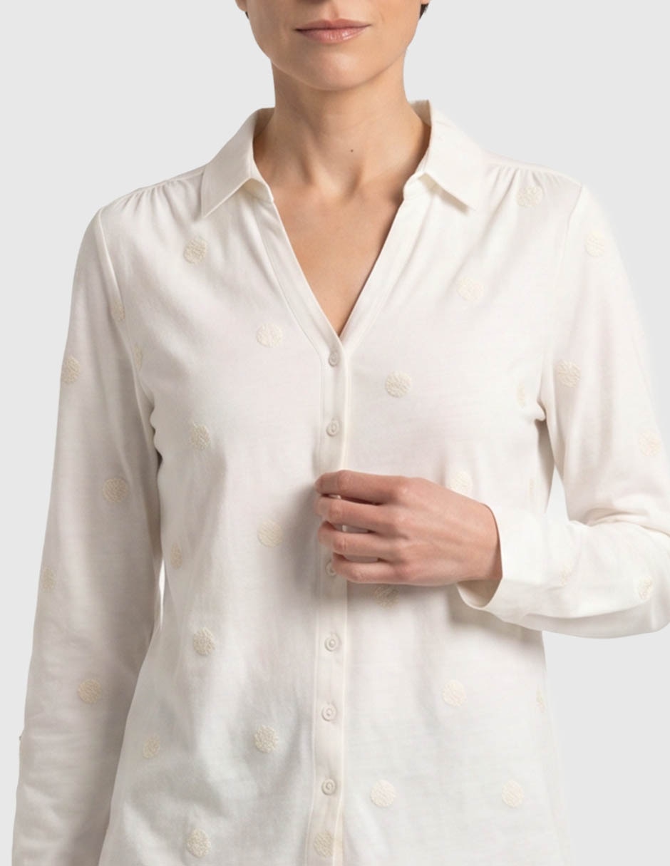 Blusa manga larga para mujer 3