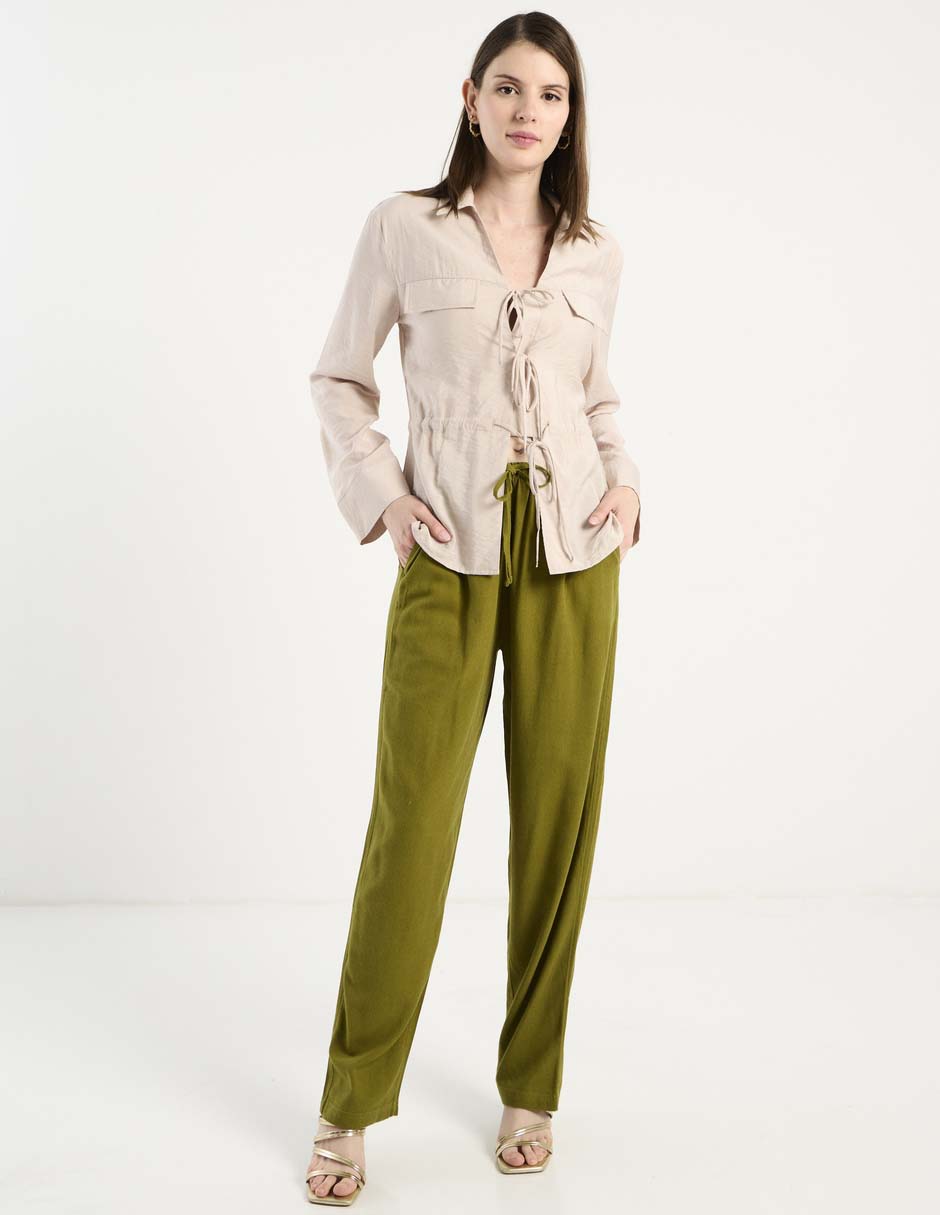 Pantalón relajado para mujer 5
