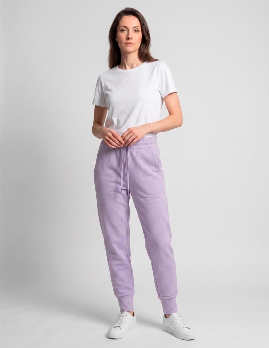 Pants jogger con jareta para mujer 3