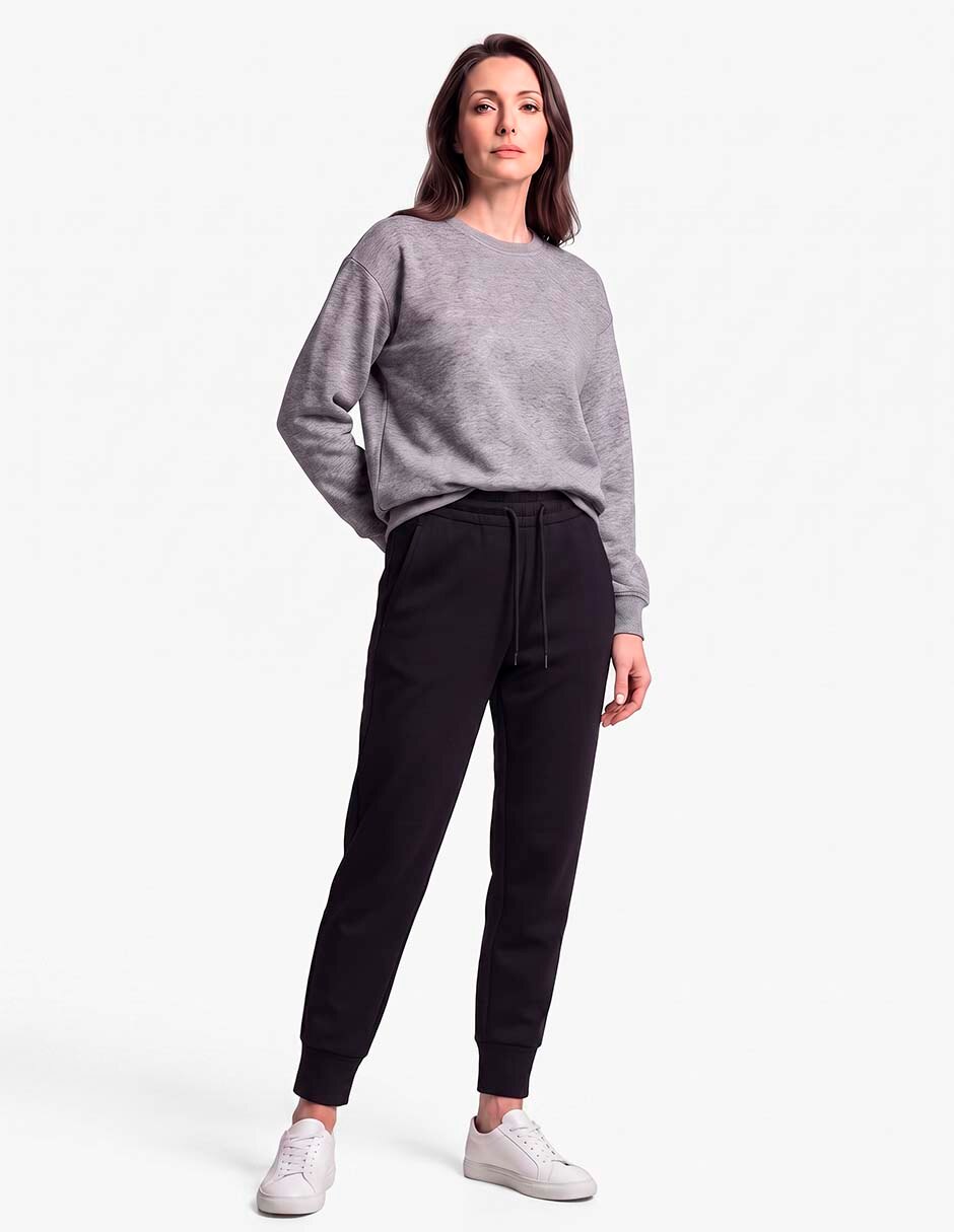Pants jogger con jareta para mujer 3