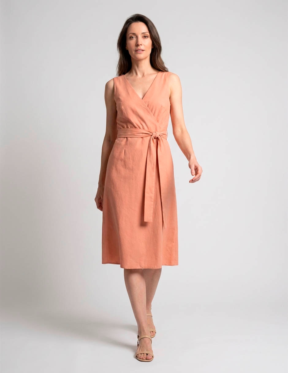 Vestido midi casual para mujer Vestido midi casual para mujer
