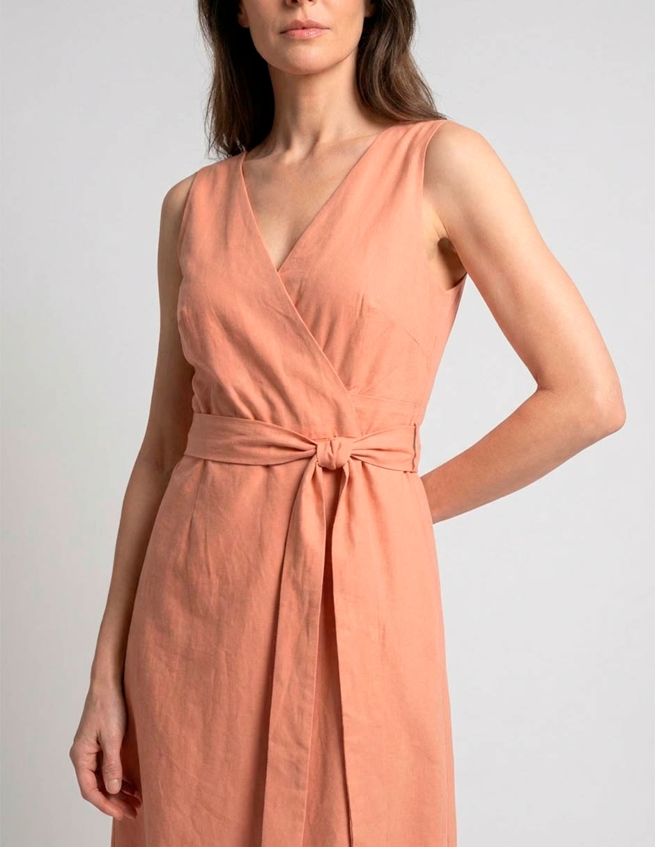 Vestido midi casual weekend para mujer
