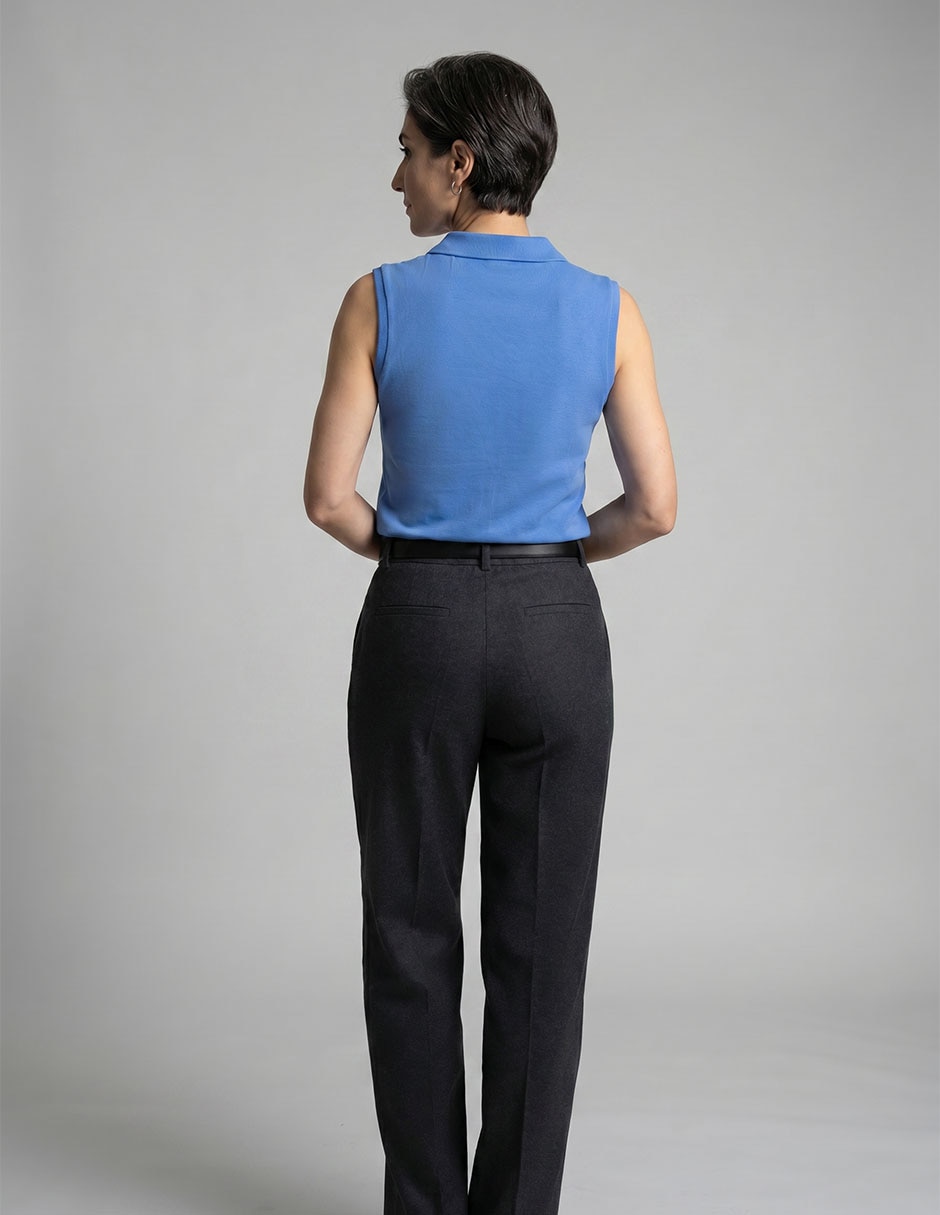 Playera tipo polo para mujer 2