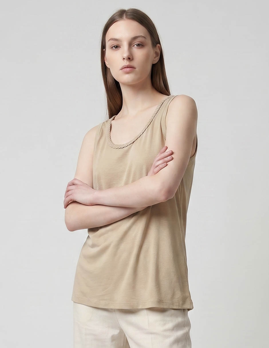 Playera cuello redondo para mujer Playera cuello redondo para mujer