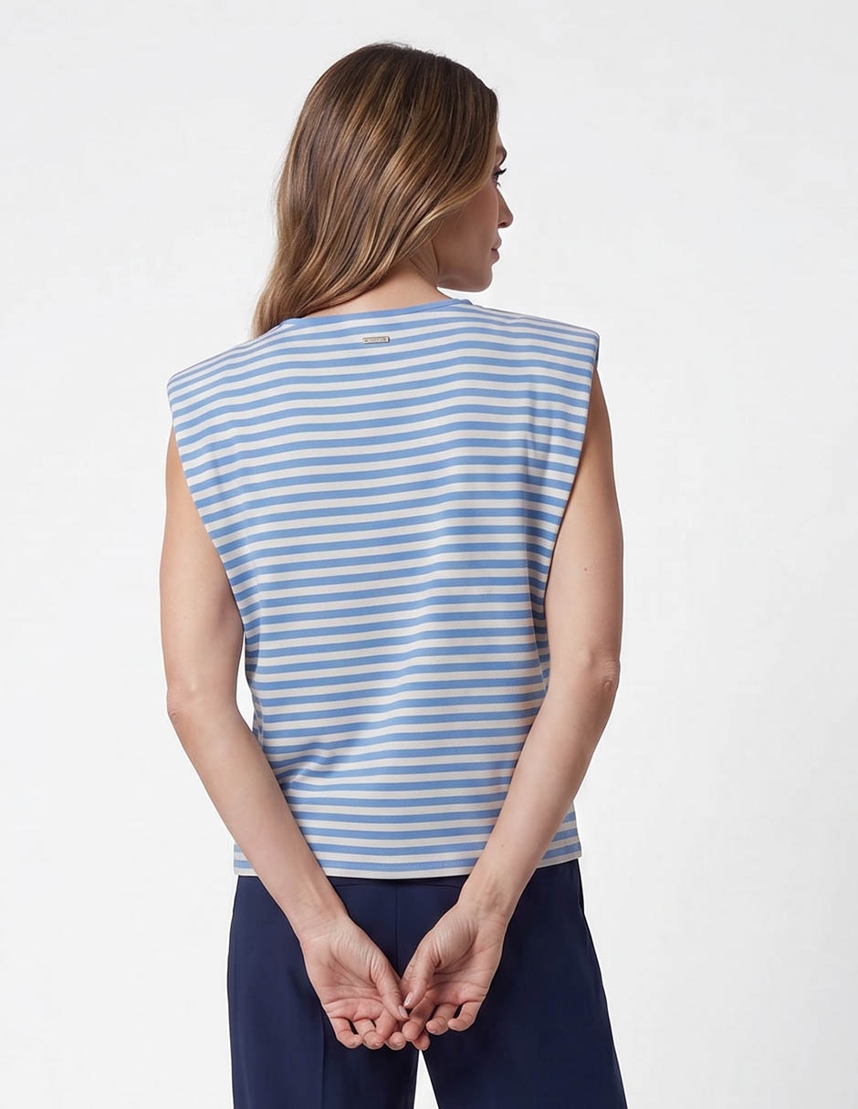 Playera cuello redondo para mujer 2