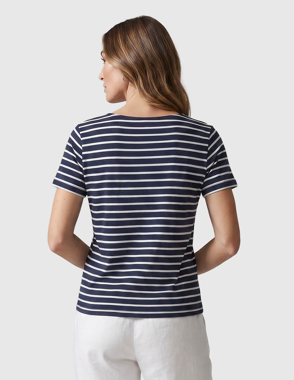 Playera manga Corta Cuello Redondo para Mujer 3