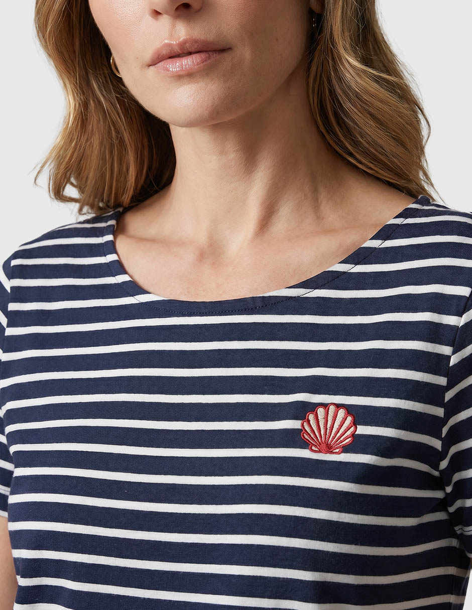 Playera manga Corta Cuello Redondo para Mujer 2