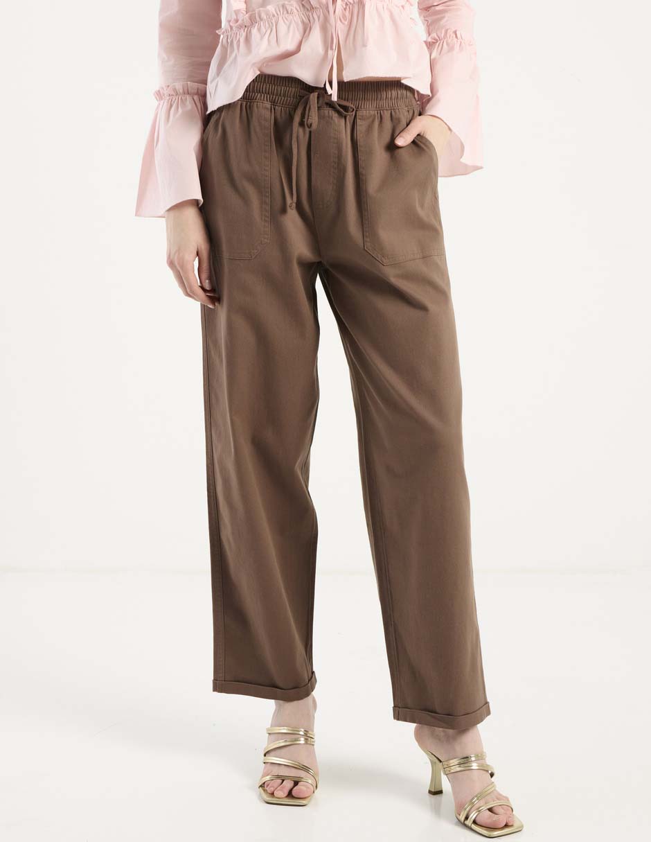 Pantalón relaxed Weekend amplio para mujer